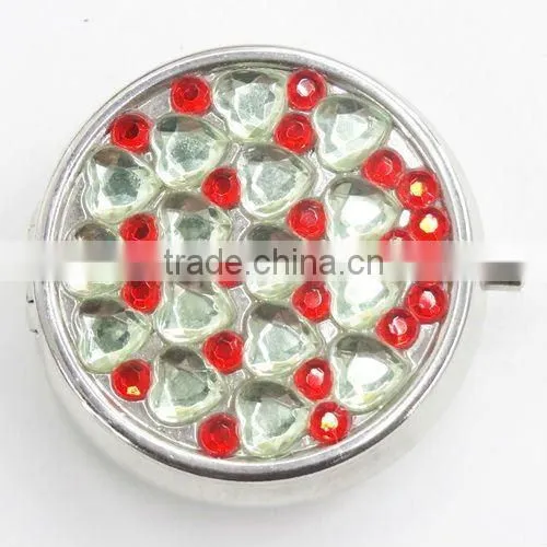 Fancy Rhinestone Pill Box PB018