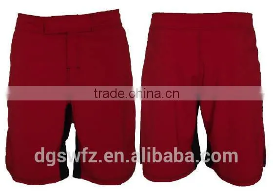 Blank Mma Shorts Wholesale Plain Blank Spandex Lycra Kick Boxing and Shorts