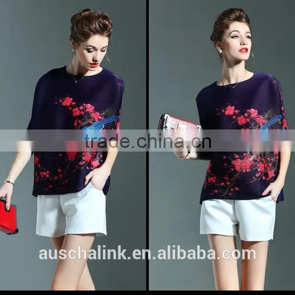 Hot Sell Summer Women New Design Fashion Tops Made in China photo-5