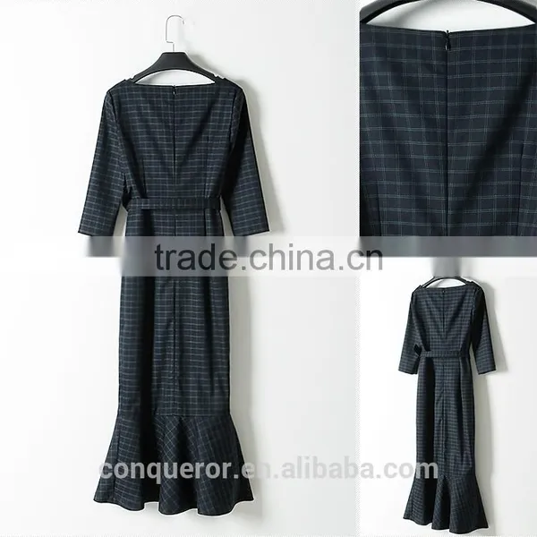 Fashion Design Ladies Elegent Fishtail Long Dress photo-6