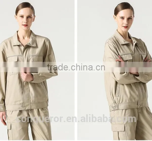 High Quality 100% Cotton/cotton Poly Blended Worker Uniform photo-4