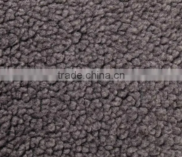 100 Polyester Berber Fleece Textile Fabric,thick Polyester Berber Fleece photo-3