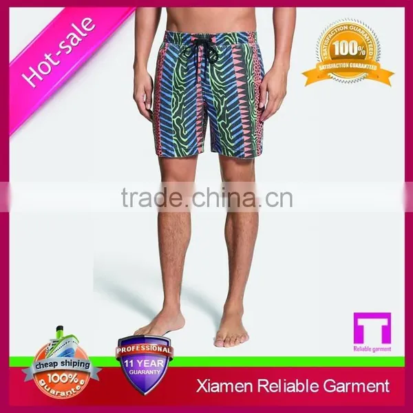 Best Selling Design Sublimation Printing Sexy Men Swim Trunks/ Swim Wear photo-2