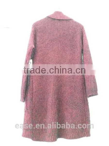 Ladies Hand Knitted Sweater Lady Fancy Cardigan Sweater photo-2