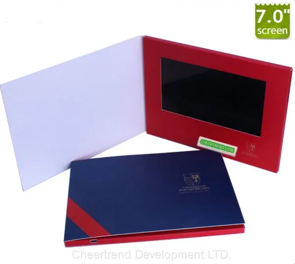 Florida House Customized 7'' TFT LCD Video Brochure for Business Video Card photo-4