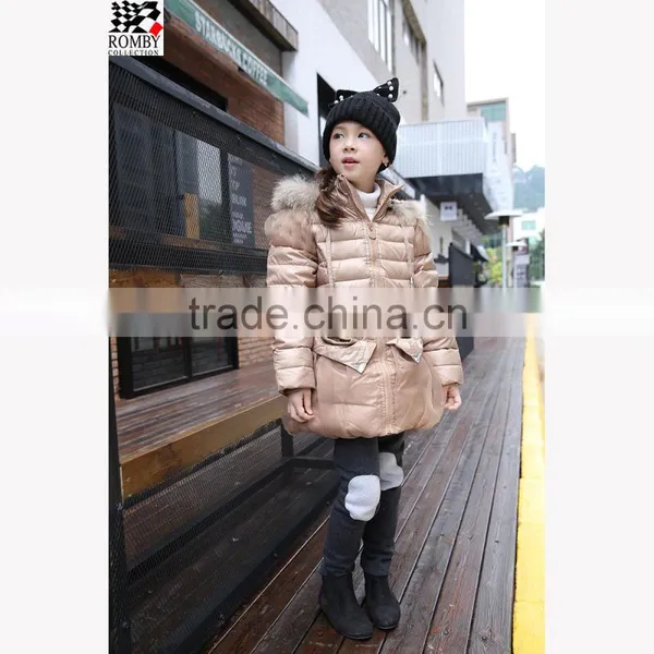 Cheapest Fashion Kids Girls Down Jacket photo-2