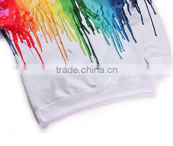 Non Hooded Custom 3d Sweatshirt Manufacturer in China photo-4