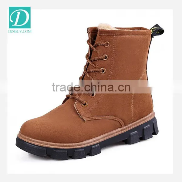 Ladies Boots Snow Warm Winter Boots Women Lace Up Ankle Boots photo-3