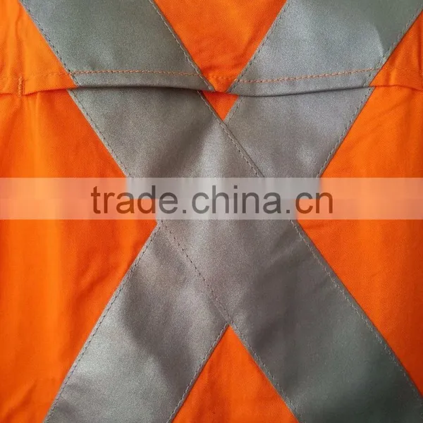 Australia Hi-vis Long Sleeve Cotton Drill Shirts With 3M8906 Reflective Tape photo-5