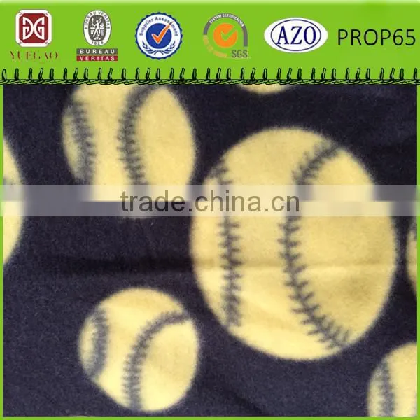 100% Polyester Brushed Fabric Flannel Material Fabric