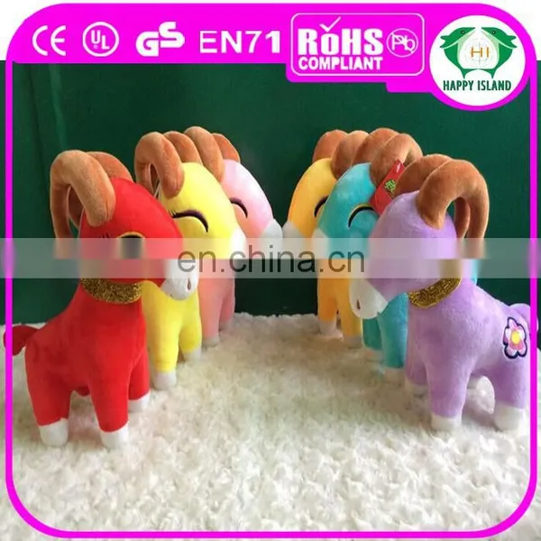 HI CE Charming Mascot Sheep Stuffed Plush Toys / Latest Design Popular Goat Soft Toy photo-5