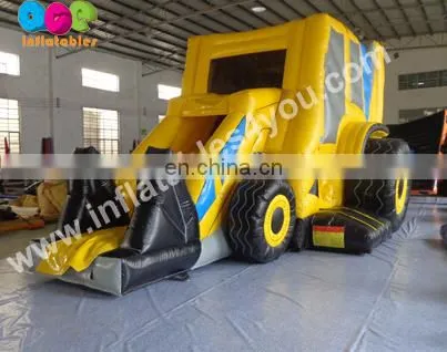 Happy Hop Racing Car Bouncer Super Inflatable Bumper Car Jack Shelter photo-2