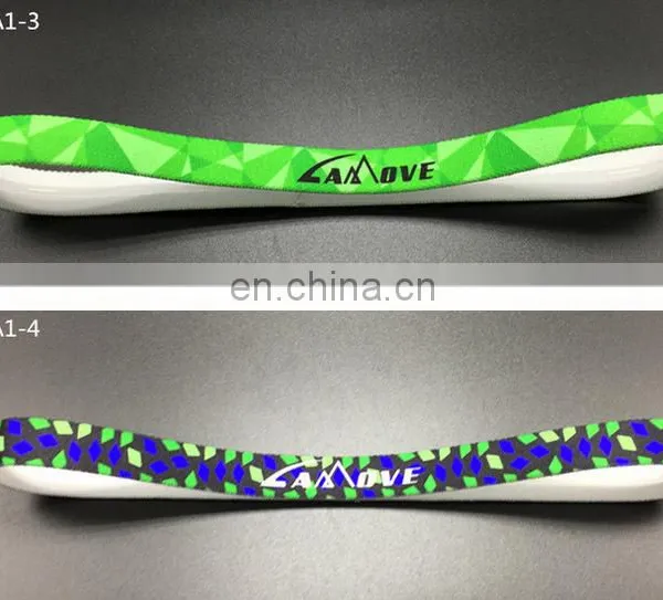 Wholesale Custom Printed Letters Running Yoga Bandanasport Silicone Antiskid Sweat Hair Band photo-3