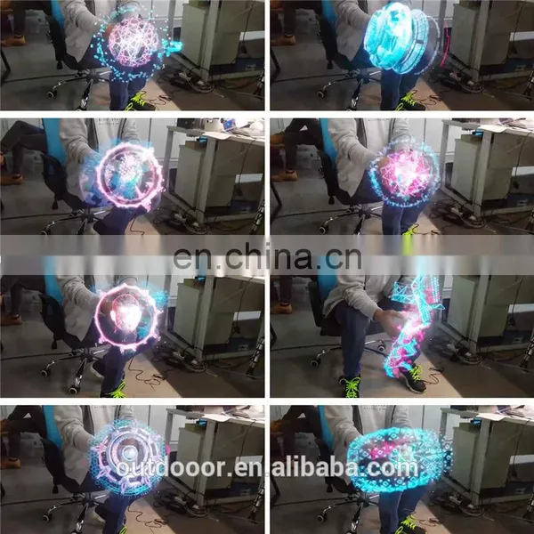 42 50 65 120CM New Products Factory Wifi in Stock3D Advertising Holographic Led Fan Display With 3D Hologram Fan LED Light photo-4