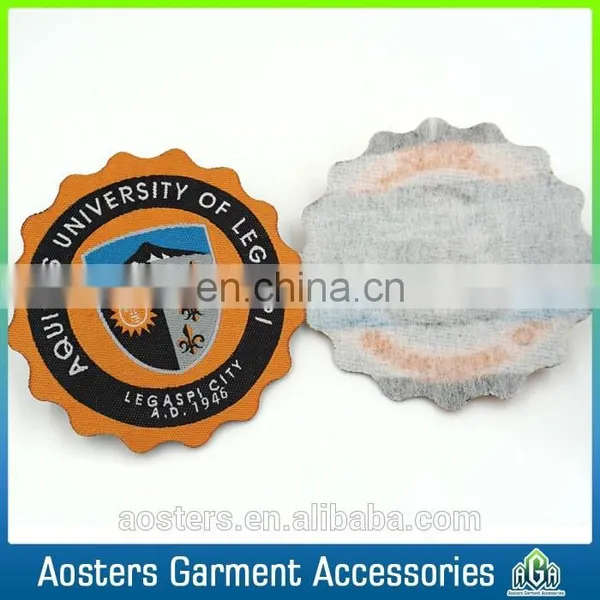 Custom Design Maker Sew on Woven Patches for Clothes photo-4