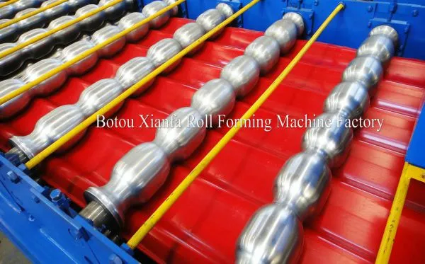 Color Steel Sheet Standard Roof Glazed Tile Forming Machine photo-4