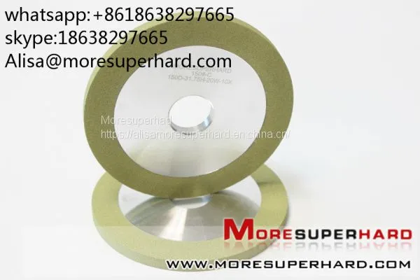 1A1 Vitrified Bond Diamond Grinding Wheels Alisa@moresuperhard.com photo-3