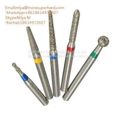 Dental Diamond Burs for Dental Surgeries Polishing Miya@moresuperhard.com photo-4