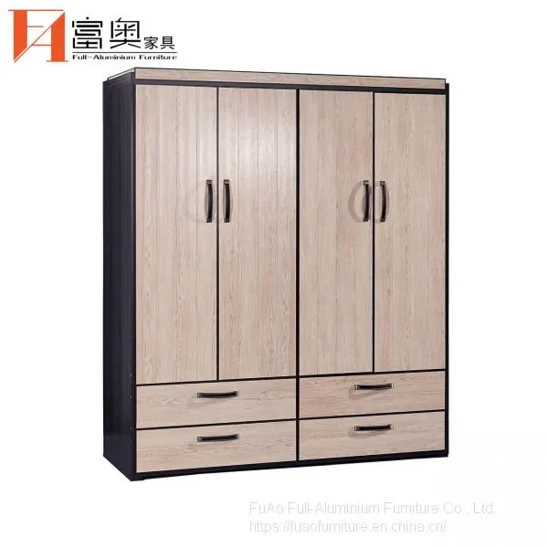 Full Aluminum Bedroom Furniture Combined Wardrobe photo-4