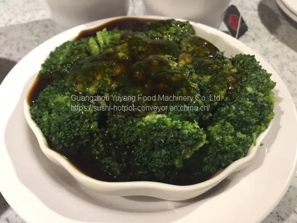 Customized Light Western Style Buffet Restaurant Dim Sum Conveyor Belt photo-4