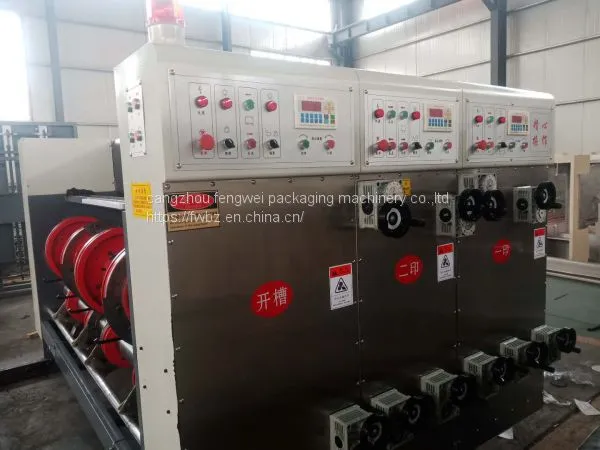 1800Carton Packing Equipment Automatic Printing Slotting Die- Cutting Machine photo-3