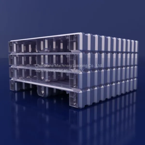 Customized Galvanized Heavy Duty Stackable Aluminium Metal Steel Pallet for Warehouse photo-5