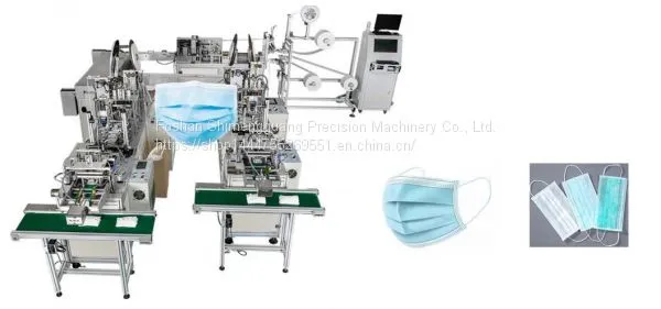 Fully Automatic Disposable Earloop Mask Making Machine
