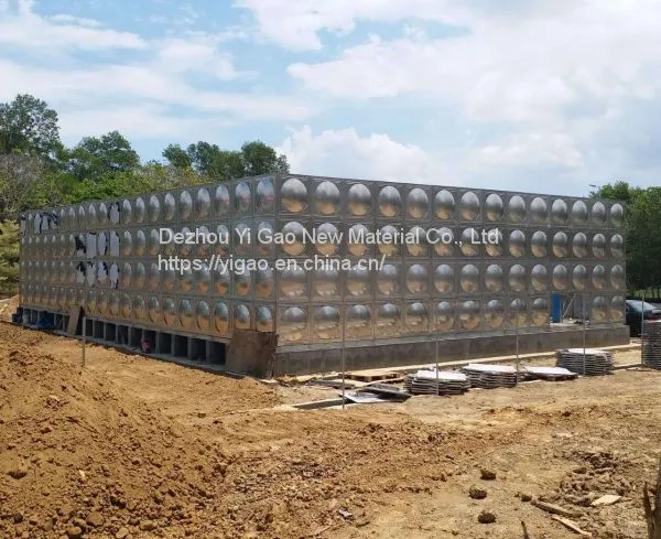 Brunei Stainless Steel 316 Welded Water Storage Tank Drinking Water Tank
