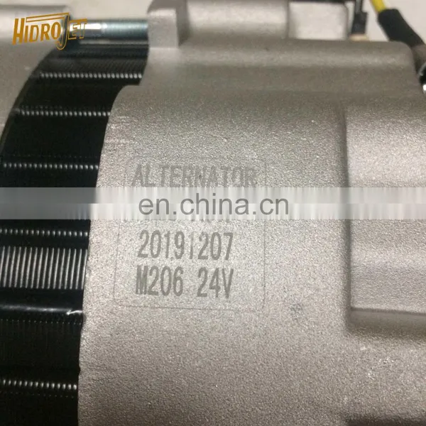 24V /55A /12PK Alternator 0111546202 A0111546202 2542320A M206 for S6E E320D Engine photo-3