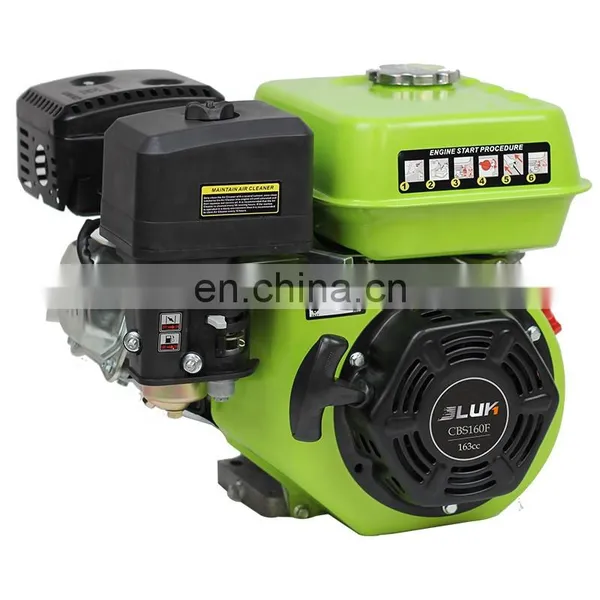 Hot Sale Air Cooling 168F Gasoline Engine(Manual Start)
