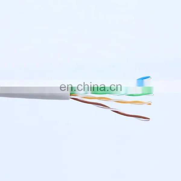 UTP Cat5e 2 Pairs CCA /copper 24AWG Pvc/LSZH Jacket Lan Cable for Broadband Network Communication photo-3