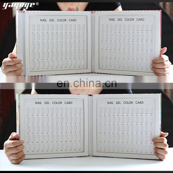 120 Color Display Book Card for Nail Salon Professional Colors Chart uv Gel Tools photo-3