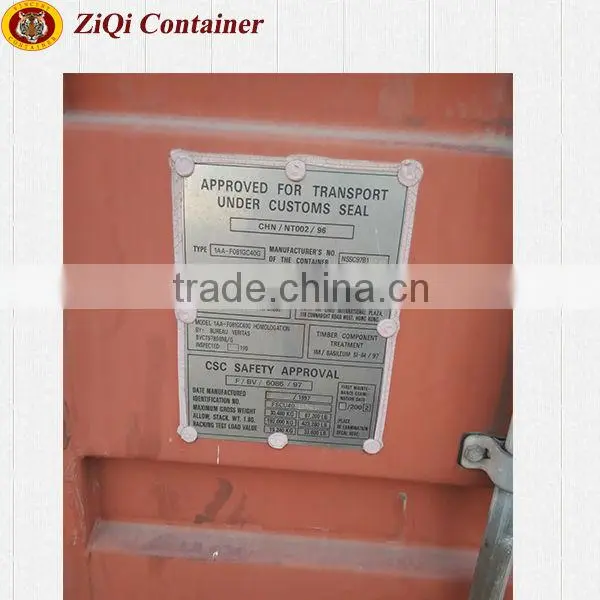 Inexpensive 40HC Used Cargo Worthy Shipping Container photo-3