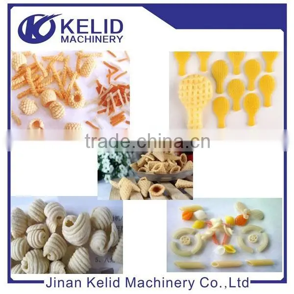 Single Screw Extruder Fried Pellet Machine photo-2