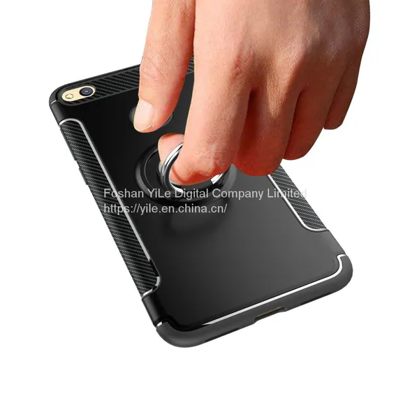 Finger Ring Holder Hard Magnetic Silicone Phone Case for Iphone 6 7 8 10 X Xr Xs Max Case With Ring Phone Cases photo-5