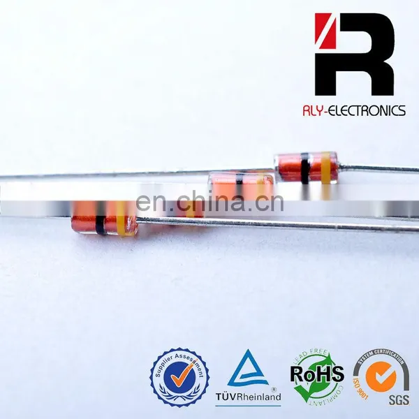 1500V 2-electrode Surge Protection Glass Gas