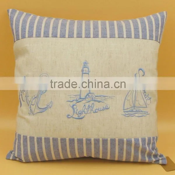 Turtle Embroidery Cushion Cover photo-2