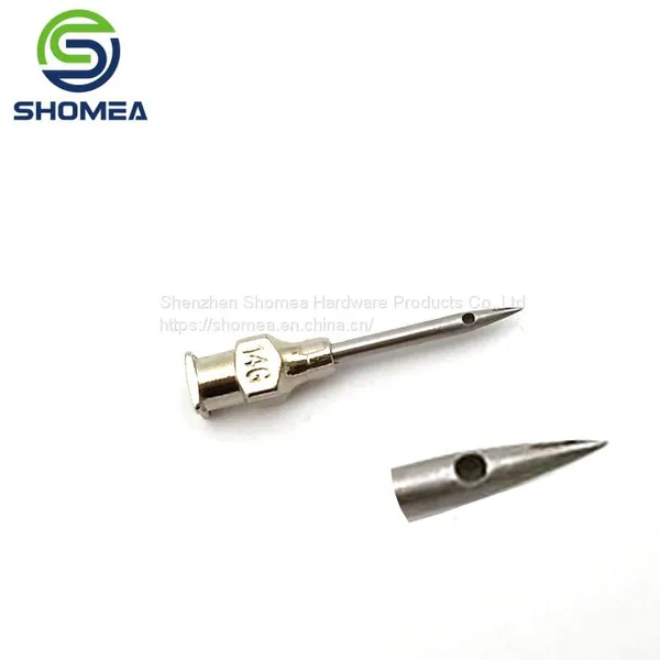 Shomea Customized Drilling 0.1-0.5mm THRU Hole Stainless Steel 3D Print Needle With Metal Base photo-5