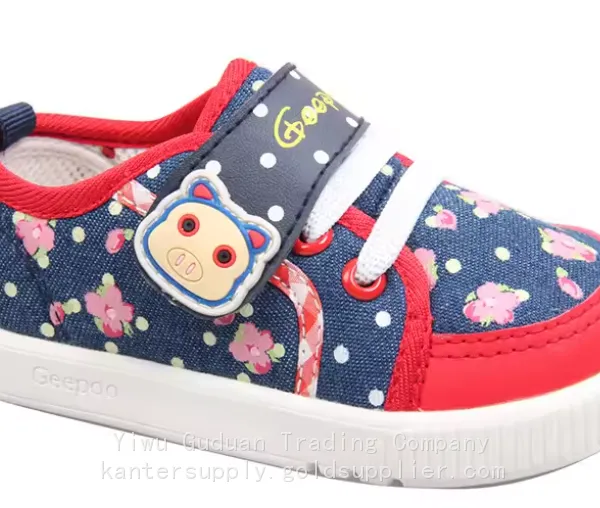 Classical Style Girls Boys Rubber Sole Sport Shoes Baby Kids Casual Designers Shoes Sneakers photo-2