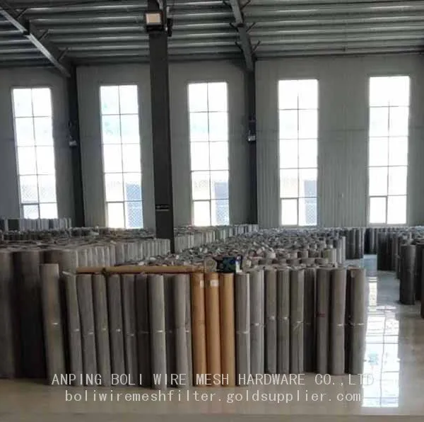 BOLI MESH2025 Stainless Steel 316 316L Plain Weave Woven/ 304 Twill Weave/ Stainless Steel Wire Mesh Plain/ photo-2