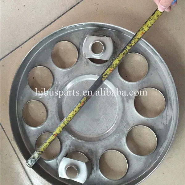 High Performance Standard Size Stainless Steel Wheelcap Universal Bus and Truck Wheel Cover photo-3