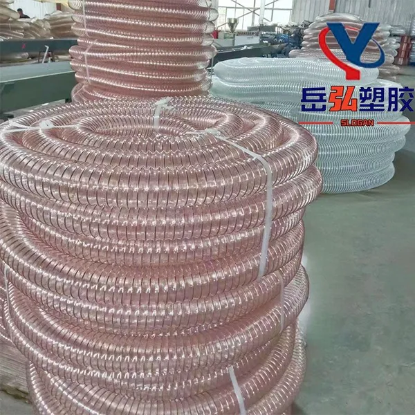 High Temperature Vacuum Hose HoseIndustrial Ventilation Telescopic pu Steel Wire Soft Air Duct Polyurethane Ventilation Pipe photo-5