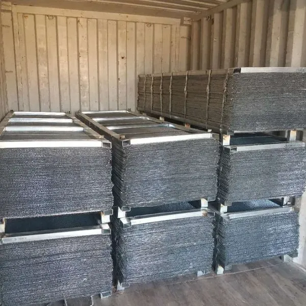 600mm X 2440mm High Rib Lath Factory Standard Ribbed Wire Mesh Stucco Reinforcement Low-Cost Plaster Base for Roofing Wall photo-6