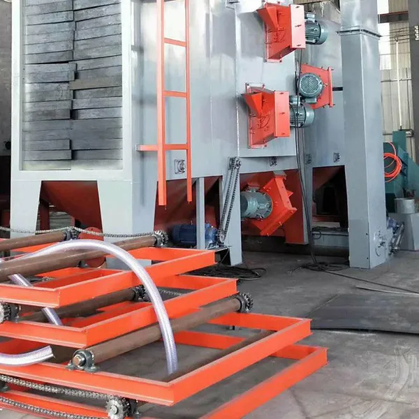 Roller Through Shot Blasting Machine for Large-scale Steel Structure Rust Removal, Efficient and Energy-saving photo-5