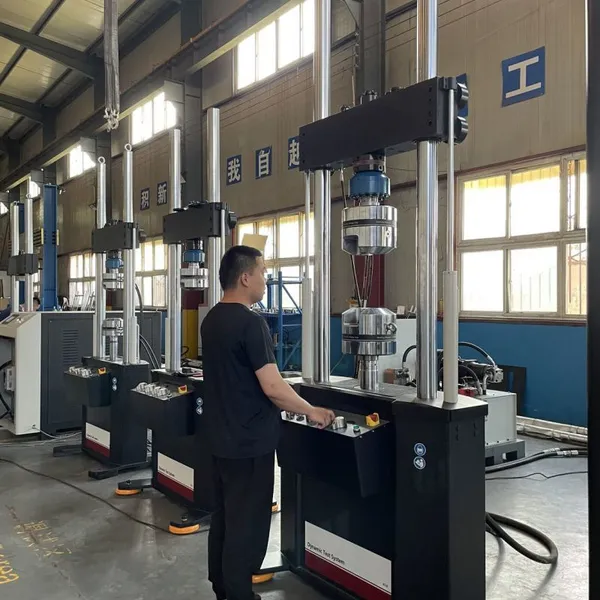 HST K1C ASTM E399 1000kN Laboratory Computer Control Electro-Hydraulic Universal Fatigue Testing Machine photo-6