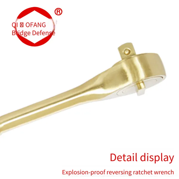 Explosion-proof Reversing Ratchet Wrench, Explosion-proof Socket Wrench, Qiaofang Brand Non-sparking Socket Wrench photo-2