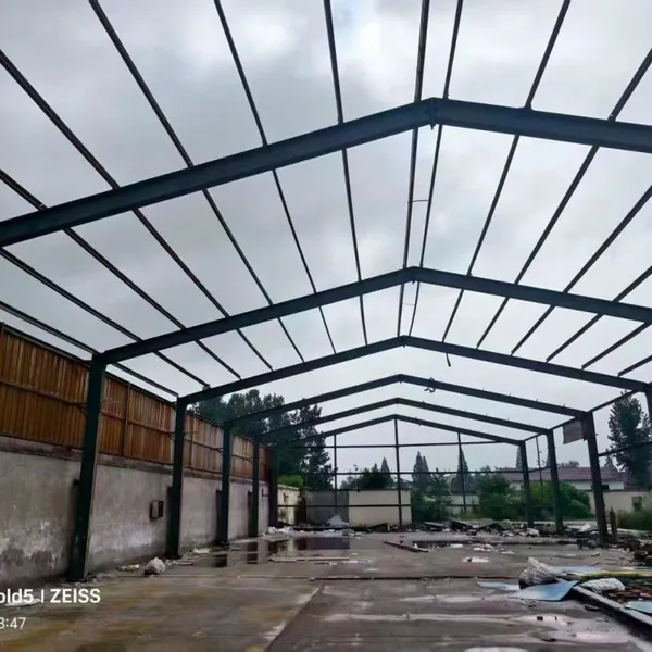 Brand New Second-hand Steel Structure Factory Workshop Warehouse Crane Room Steel Frame Building