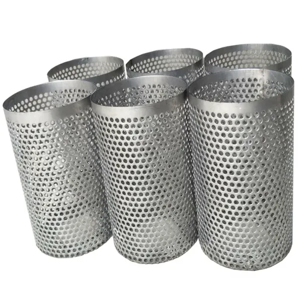 Sanitary Stainless Steel Strainer Basket, 0.5mm Mesh, 120 Grit, 4