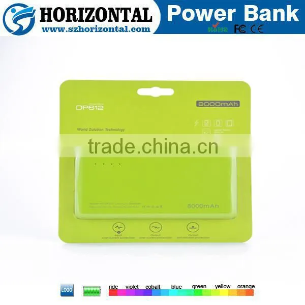 Factory Price Wholesale WST New Ultrathin External Battery Large Capacity Portable Power Bank 8000mah photo-3