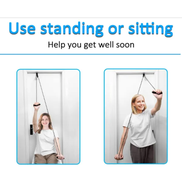 Shoulder Pulley Over The Door Physical Therapy System | Over-the-door Exercise Pulley Designed for Shoulder Physical Therapy Exercises. photo-3
